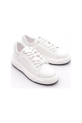 Dgn B3001 Kadin Sneakers Ayakkabi Beyaz