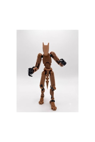 Maymun & Wolf Dummy Seti Figür Oyuncak Robot Hayvan Oyuncak Seti