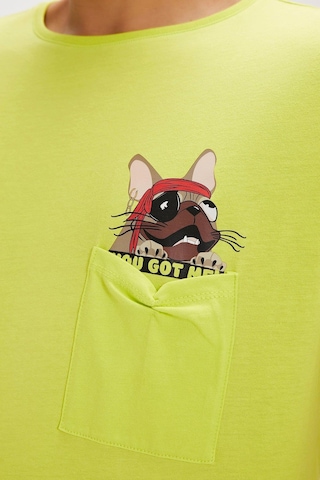 Bad Bear Gotcha Erkek Tişört-6569 Sulphur Sarı