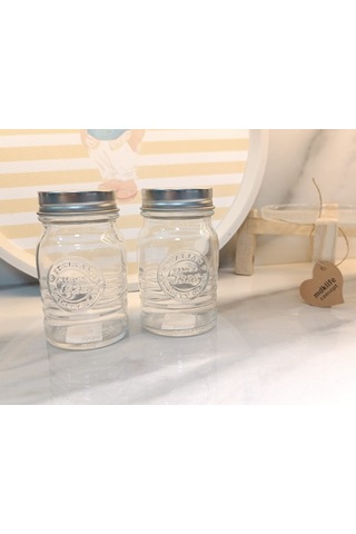 Bormıolı Rocco Offıcına Baharatlık Beyaz - Krom