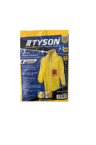 Tyson Premıum Yağmurluk Sarı Xxl 50 Adet
