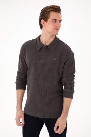U.s. Polo Assn. Erkek Antrasit Sweatshirt 50290583-vr006 Antrasit