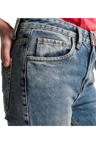Ltb Lına F Asuka Wash Normal Bel Jean Pantolon Mavi
