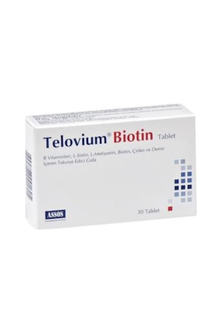Telovium Biotin 30 Tablet