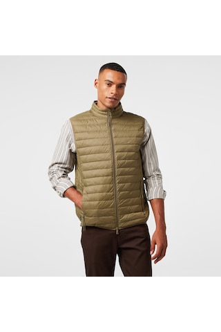Nautica Erkek Yeşil Kaz Tüyü Yelek Düz J47128t Yeşil