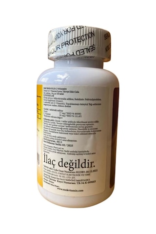 DMP Demir Iron Plus Vitamin C 120 2 x 60 Tablets + Hap Kutusu
