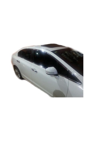Honda Civic 9 Cam Üst Çıtası 8 Prç Krom 2012 ve Sonrası N11.951