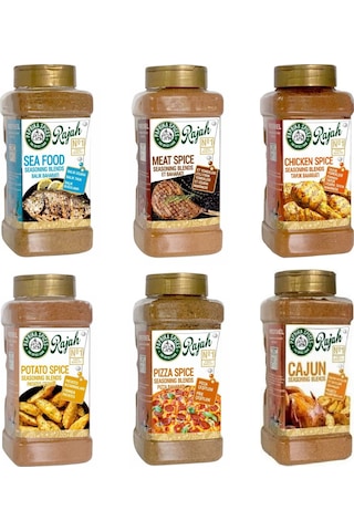 Paprika Spices Et Balık Tavuk Patates Pizza Cajun Baharat Set 6 x 120 G