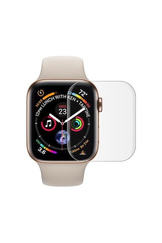 Apple Uyumlu Watch Series 8 41mm Ön Darbe Emici Ekran Koruyucu Nano Cam (4 Adet)