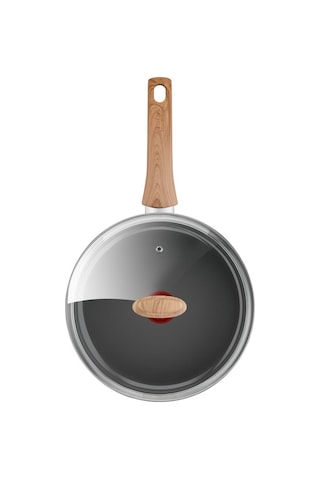 Ceramic Renew Kısa Tencere 24 Cm 08 Gri