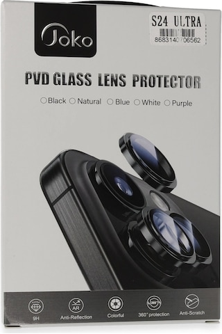 Joko Samsung Galaxy Uyumlu S24 Ultra Pvd Metal Kamera Lens - Derin Mor
