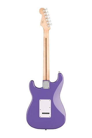 Squier 0373150517 Sonic Stratocaster Elektro Gitar Ultraviolet Mor Renk Laurel Klavye Ve Beyaz Pickguard