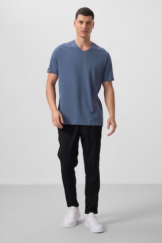 Tommylife Tommy Life Petrol Basic Kısa Kol Standart Kalıp V Yaka Erkek T-shirt - 87912 PETROL
