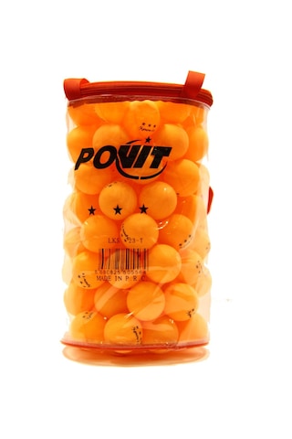 Povit 100'lü Çantalı 3 Yıldız 40 Mm Pinpon Topu Turuncu