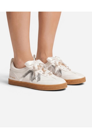 Steve Madden Degree-p Ivorysatın Kadın Ivorysatin Sneakers Degree-p Ivory Beyaz