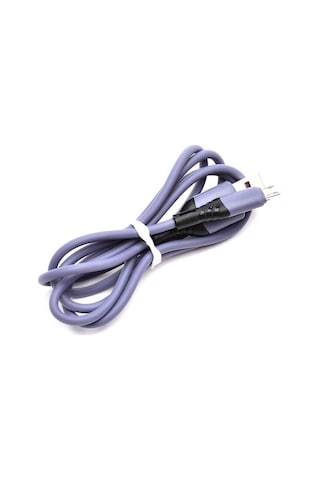 Go Des GD-UC519 Micro USB Kablo 2.4A Şarj Kablosu 100 cm Data Kablo ZORE-258887 Mor