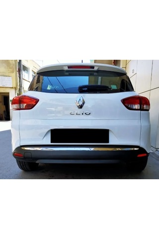 Renault Clio 4 Sw Krom Arka Tampon Çıta 2012-2019 Arası P.çelik