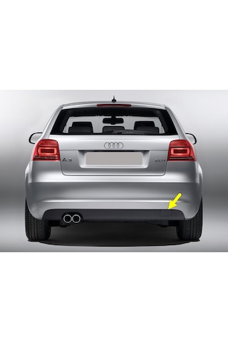 Audi A3 HB 2009-2012 Arka Tampon Çeki Demiri Kapağı 8P0807441A