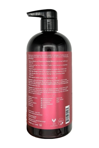Pura D'or Apple Cider Vinegar Thin2thick Şampuan 709ml Tüm Saçlar