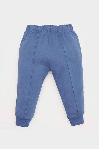 DeFacto Erkek Bebek 2'li Takım Baskılı Sweatshirt Esnek Belli Eşofman Altı D2599A525SPBE341 Mavi