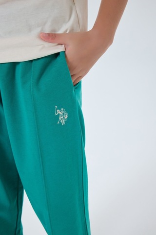 U.s. Polo Assn. Kız Çocuk Yeşil Pijama Takım Us2525-c-v2 Yeşil