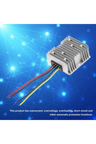 Skycity 24v 240w Yüksek Verimli Dc-dc Boost Konvertörü, 12v Girişli 10a Güç Kaynağı, Aşırı Akım/koruma Ve Su Geçirmez Özellikli