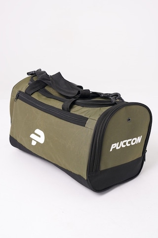 Puccon Yeşil Ayakkabı Bölmeli Omuz Askılı Spor, Fitness Ve Seyahat Çantası Çok Renkli