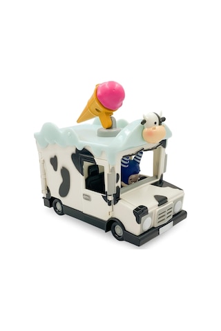 Oddbods Action Vehicle Pogo & Ice-cream Truck Taşıt Seti Çok Renkli