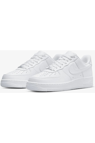 Speed Sneakers Air Force 1 '07 Unisex Kadın Erkek Günlük Beyaz Sneaker Spor Ayakkabı