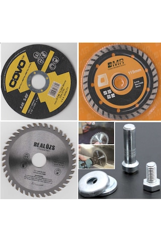 115 Mm Mermer Granit Fayans Elmas Ahşap Metal Taş Kesme Canavar