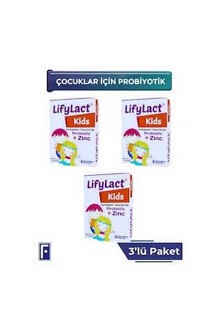 Lifylact Kids Probiyotik 3 x 10 Şase