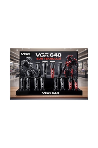 V-640 9000 Rpm Metal Gövde Saç Kesme Makinesi Berber Clipper