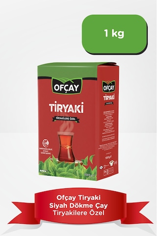 Ofçay Tiryakisine Siyah Dökme Çay 1 KG