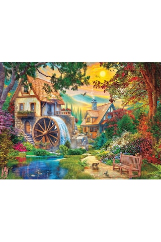 Anatolian 4000 Parçalık Puzzle - Su Değirmeni 5208