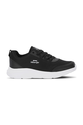 Slazenger Plank I Kadın Siyah / Beyaz Koşu & Yürüyüş Spor Ayakkabısı Beyaz - Siyah