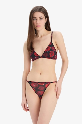 DeFacto Fall in Love Tül Slip Külot D5603AX24AURD197 Kırmızı