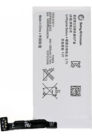Sony Xperia Go St27i Batarya Pil Agpb009-a003