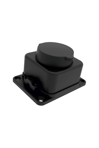 Bemis 1x25A Kauçuk Tekli Duvar Prizi 220 Volt IP54 BK1-1402-3511