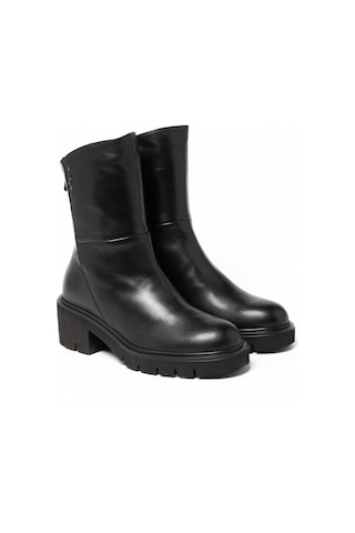 Nero Giardini Nero Black Bot Kadın I514818d 100 Nerogiardini Sagar Deco Nero Eva Urbana Nero 12 + Siyah