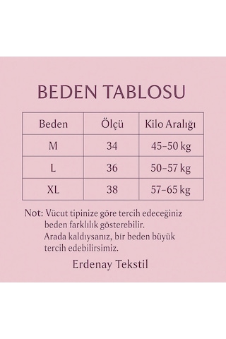 Erdenay Tekstil Yüksek Kalite Penye Kadın Bikini Külot 6'lı Siyah
