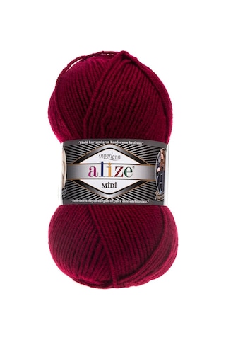 Alize Süperlana Midi 390 Bordo Alize Süperlana Midi 390 Bordo