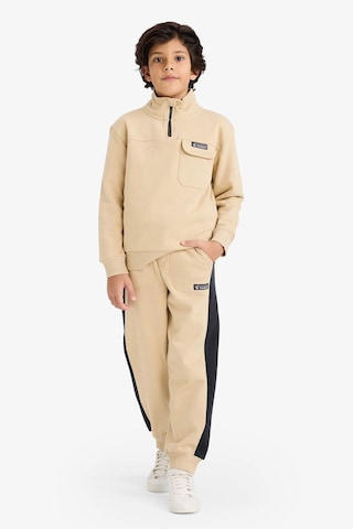 Defacto Erkek Çocuk Kalın Sweatshirt Kumaşı 2li Takım G5639a825cwbg387 Bej-bg387