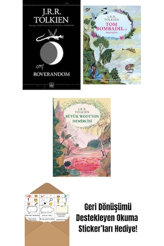 Roverandom Siyah Kapak + Tom Bombadil İn Maceraları Özel Ciltli Baskı + Büyük Wootton Demircisi Özel Ciltli Baskı