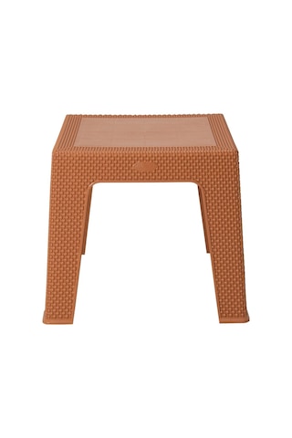 Luna Damla Sehpa Tik Kahverengi