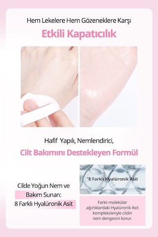 Nemli Bitiş Sunan Clıo Kill Cover Mesh Glow Essential Cushion Mini 23n Ginger Spf50+ Pa++++