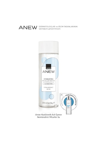 Avon Anew Hydrating Micellar Nemlendirici Temizleme Suyu 2 x 200 ML