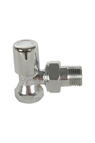 Eca Krom Köşe Radyatör Vanası 1/2'' - 602120280