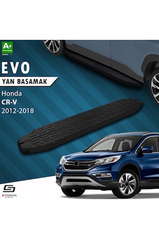 S-dizayn Honda Cr-v 4 Evo Siyah Yan Basamak 173 Cm 2012-2018