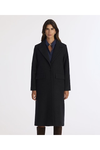 Yargıcı Regular Ceket Yaka Uzun Kol Palto 25kkpl5015x 059 Gri