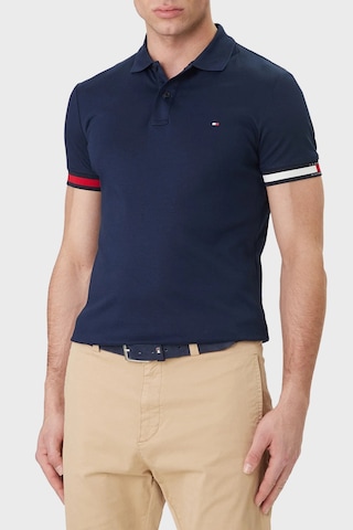 Tommy Hilfiger Erkek Polo Yaka T Shirt Mw0mw42743 Dcc Lacivert